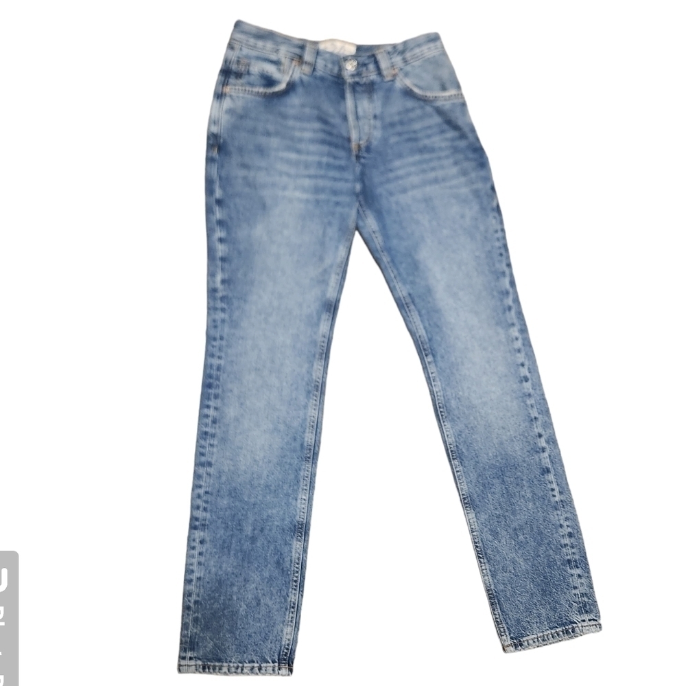 Revolve Free People Jeans NWOT Curvy Siren Low Rise Straight Size 24 - Picture 2 of 10